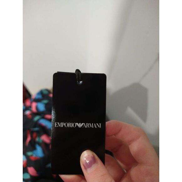 Emporio Armani Printed Chiffon Dress size 12 (48) NWT - Picture 7 of 7